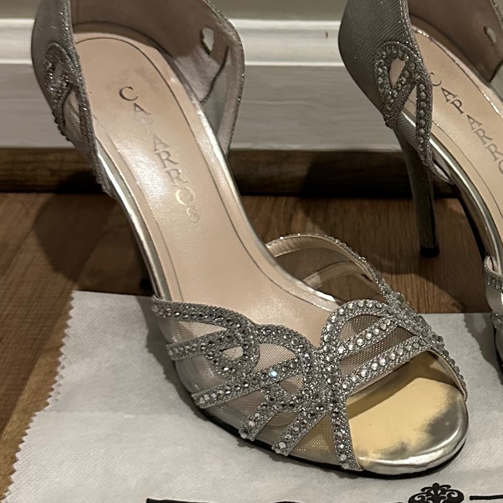 Formal bedazzled heels